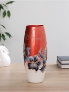 Ваза «Цветочные узоры», d=7.5 см, 11×26 см, стекло 2273768