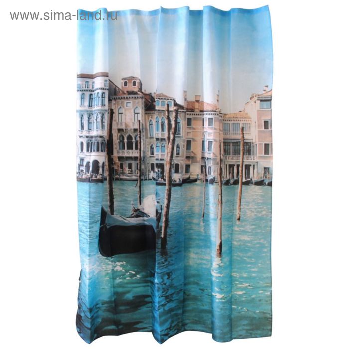 Штора для ванной Curtain-Venice "Венеция", размер 180 х 180 см - Фото 1