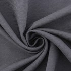 Штора портьерная "Этель" ширина 200 см, высота 250 см, цвет серый, матовая - Фото 4