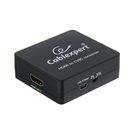 Конвертер Cablexpert DSC-HDMI-CVBS-001, HDMI(f)-3xRCA(f), кабель питания USB, черный - Фото 1