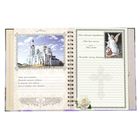 Ежедневник-смешбук на гребне "Крещение нашей доченьки", твёрдая обложка, 30 страниц - фото 9548495