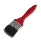Кисть плоская ЛОМ, смешанная щетина, деревянная рукоятка, 2", 50 мм - Фото 3