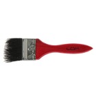Кисть плоская ЛОМ, смешанная щетина, деревянная рукоятка, 2", 50 мм - Фото 4