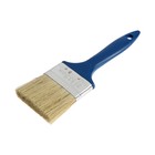 Кисть плоская ТУНДРА, смешанная щетина, пластиковая рукоятка, 2.5", 63 мм - Фото 3