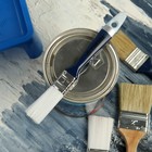 Кисть плоская ТУНДРА, искусственная щетина, пластиковая рукоятка, 1", 25 мм - Фото 6