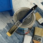 Кисть плоская ТУНДРА, искусственная щетина, пластиковая рукоятка, 1", 25 мм - Фото 9