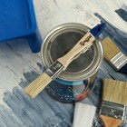 Кисть плоская ТУНДРА, натуральная щетина, деревянная рукоятка, 3/4", 20 мм - Фото 6