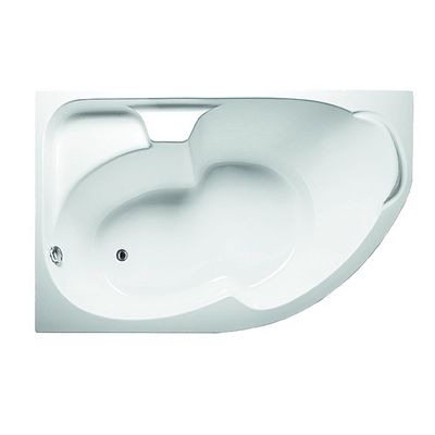 Ванна акриловая 1MarKa DIANA, 170х105 см, левая, без каркаса и панели