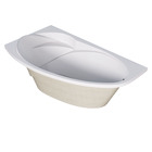 Ванна акриловая Poseidon JULIANNA, 160х95 см, левая, без каркаса и панели - Фото 2