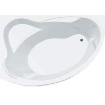 Ванна акриловая 1MarKa СATANIA, 160х110 см, левая, без каркаса и панели