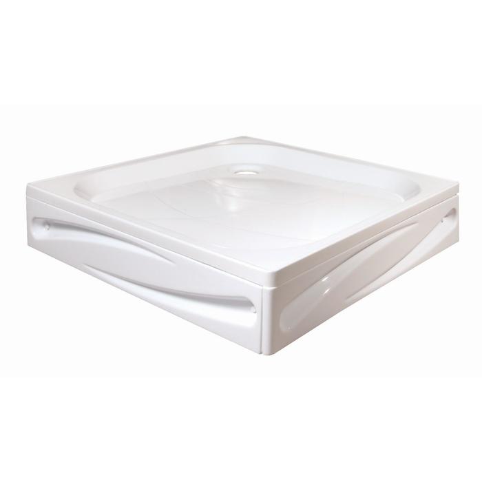 Поддон 1MarKa Freya New, с панелями квадратными, 90×90 см - Фото 1