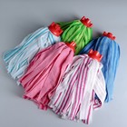 Насадка для швабры ленточная Доляна, микрофибра 130 г, цвет МИКС - Фото 9