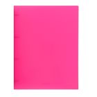 Папка на 4 кольцах А4, 24 мм ErichKrause Glance Neon, пластиковая, 500 мкм, тиснение - диагональ, вместимость до 100 листов, МИКС - Фото 3