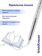 Ручка шариковая ErichKrause R-301 Classic Stick, узел 1.0 мм, чернила синие, длина линии письма 2000 метров, штрихкод на ручке 2288907 - фото 14352264
