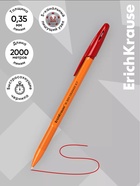 Ручка шариковая ErichKrause. R-301 Orange Stick, красный стержень, узел 0.7 мм - Фото 6