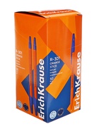 Ручка шариковая ErichKrause R=301 Orange Stick, узел 0.7 мм, синяя - Фото 14