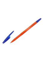Ручка шариковая ErichKrause R=301 Orange Stick, узел 0.7 мм, синяя - Фото 16
