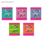 Тетрадь для записи иностранных слов ErichKrause. Hello, А5+, 48 листов, в клетку, три столбца, обложка из мелованного картона, блок офсет, МИКС - Фото 1