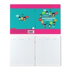 Тетрадь для записи иностранных слов ErichKrause. Hello, А5+, 48 листов, в клетку, три столбца, обложка из мелованного картона, блок офсет, МИКС - Фото 12