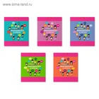 Тетрадь для записи иностранных слов ErichKrause. Hello, А5+, 48 листов, в клетку, три столбца, обложка из мелованного картона, блок офсет, МИКС - Фото 6