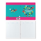 Тетрадь для записи иностранных слов ErichKrause. Hello, А5+, 48 листов, в клетку, три столбца, обложка из мелованного картона, блок офсет, МИКС - Фото 7