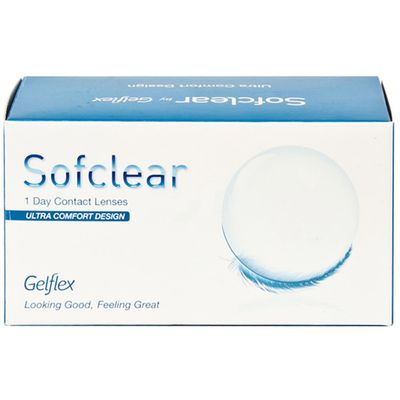 Контактные линзы Sofclear One Day, -5.25/8,6, в наборе 30шт