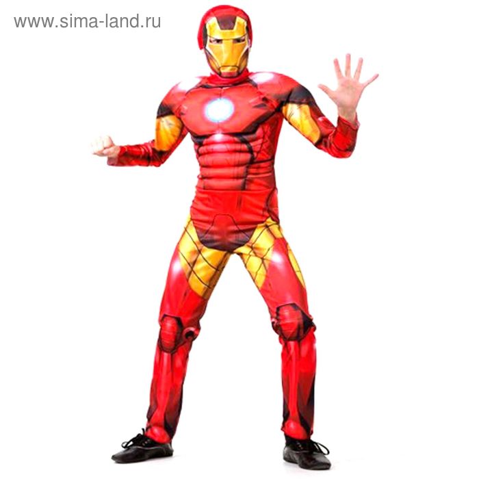 Детский карнавальный костюм «Железный человек», размер 32, рост 122 см - Фото 1