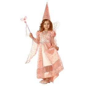 Карнавальный костюм «Сказочная фея», текстиль, р. 30, рост 116 см, цвет розовый