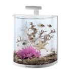 Аквариум дуговой Tetra AquaArt Explorer Line LED Tropical 60л, белый - Фото 2