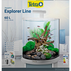 Аквариум дуговой Tetra AquaArt Explorer Line LED Tropical 60л, белый - Фото 14