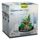 Аквариум дуговой Tetra AquaArt Explorer Line LED Tropical 60л, белый - Фото 15