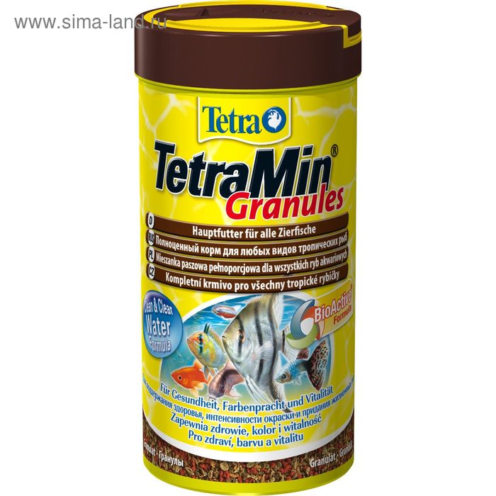 Корм TetraMin Granulat для рыб, гранулы, 250 мл - Фото 1
