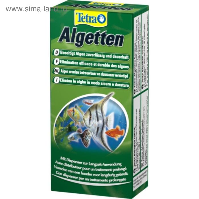 Средство против водорослей на объем 120л,Algetten 12 таблеток - Фото 1