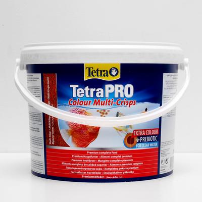 Корм TetraPro Colour для рыб, чипсы для окраса, 10 л., 2.1 кг