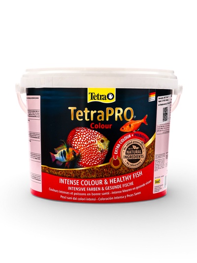 Корм TetraPro Colour для рыб, чипсы для окраса, 10 л., 2.1 кг