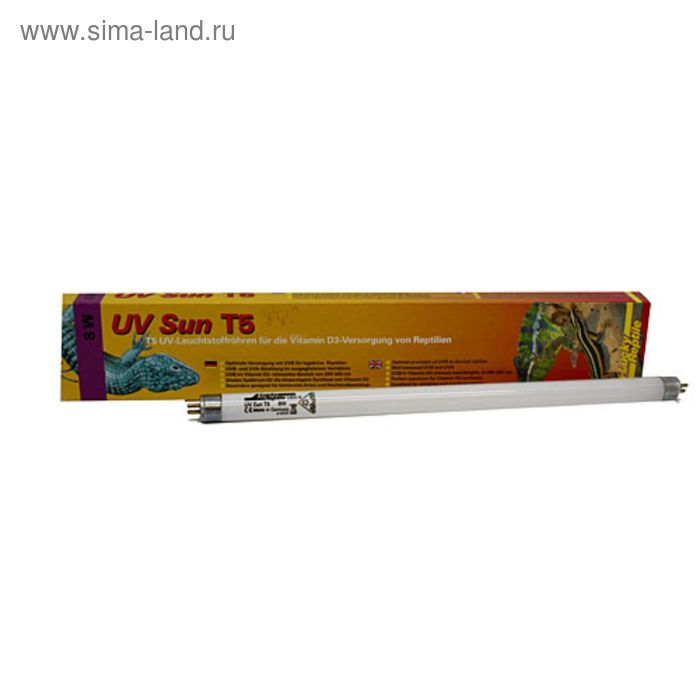Лампа люминисцентная UV Sun T5, УФ 6%, 39 Ватт, 849 мм - Фото 1