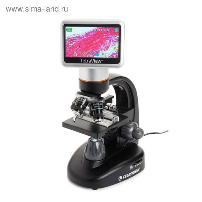 Цифровой микроскоп с LCD-экраном TetraView - Фото 1