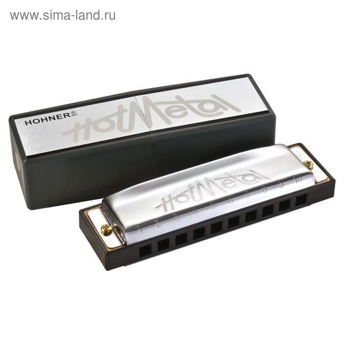 Губная гармошка Hohner M57208X Hot Metal G-major - Фото 1