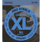 Струны для электрогитары D`Addario EPS590 XL PRO STEEL Jazz Light 12-52 - фото 299630125