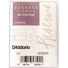 Трости для кларнета Bb Rico DCT0230 Reserve Classic размер 3.0, 2шт. - фото 299630134