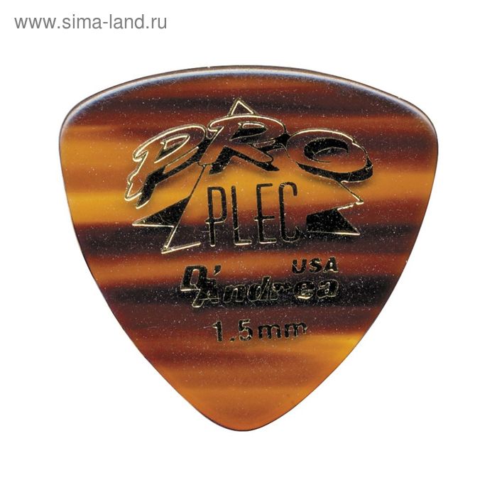 Медиаторы D`Andrea PRO346 PRO-PLEC  12шт, 1,5мм, жесткие, треугольник