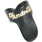 Медиатор на средний палец (коготь) D'Andrea R374-MD-BLK  черный, средний, 12 штук в пакете - фото 297875073