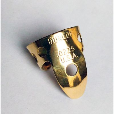 Медиаторы Dunlop 37R.0225 Brass  на палец 20шт, латунь, толщина .0225,