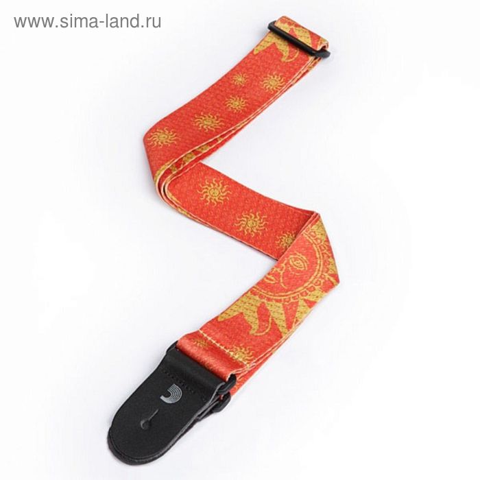 Гитарный ремень Planet Waves 50H12 Sublimation Printed , полиэстер, рисунок «Солнце» - Фото 1