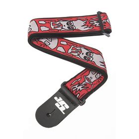 

Ремень для гитары Planet Waves 50JS02 Joe Satriani, рисунок «Up in Flames»,