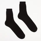 Носки мужские, размер 29, цвет чёрный - Фото 1