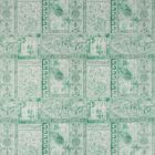 Клеенка столовая на нетканой основе «Римские каникулы», 1,35×25 м, цвет зеленый - Фото 2