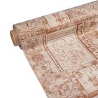 Клеенка столовая на нетканой основе «Римские каникулы», 1,35×25 м, цвет бежевый - Фото 3