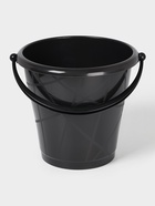 Ведро хозяйственное СибПолимер, 7 л, пластик, чёрное - Фото 2