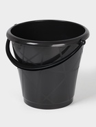Ведро хозяйственное СибПолимер, 7 л, пластик, чёрное - Фото 3